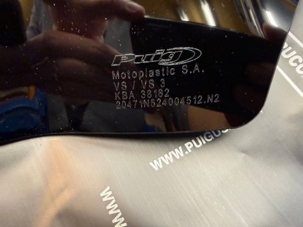 Kawasaki Z1000SX Puig plexi