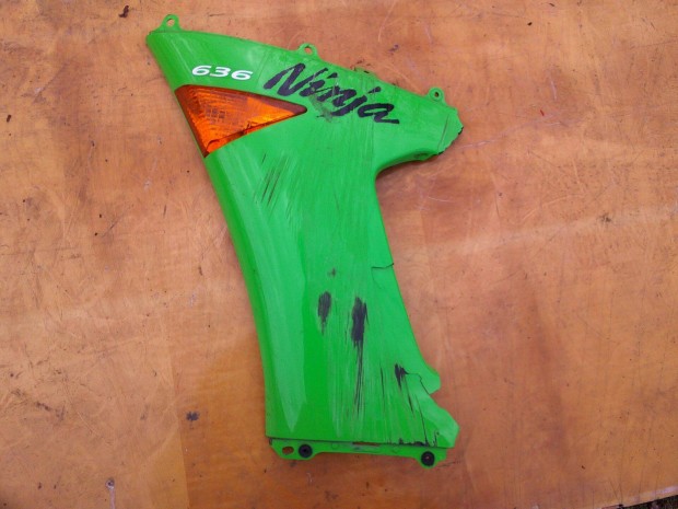 Kawasaki Zx6R(636R)2005-ösről: sérűlt balos oldalidom eladó