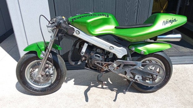 Kawasaki mintsra fnyezett Pocketbike speed elad