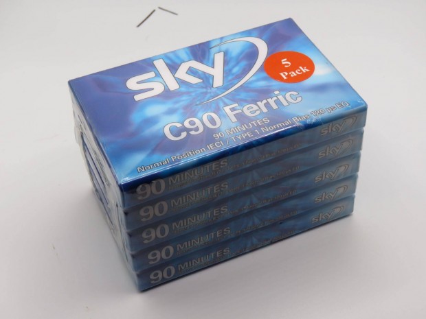 Kazetta - Sky C 90 - 5-s csomag - 01