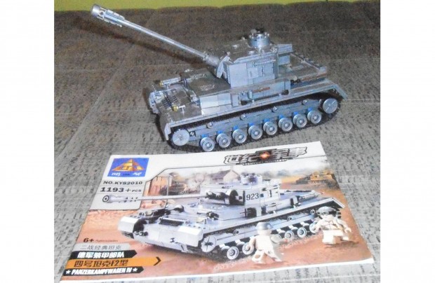 Kazi Blocks Panzer IV tank (1193 db) nagy