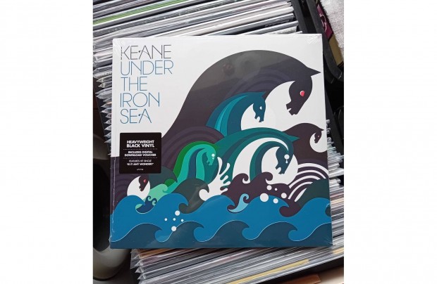 Keane - Under The Iron Sea Bakelit Lemez LP Bontatlan