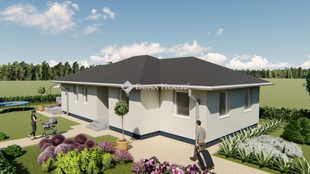 Kecskem�ti elad� 94 nm-es h�z