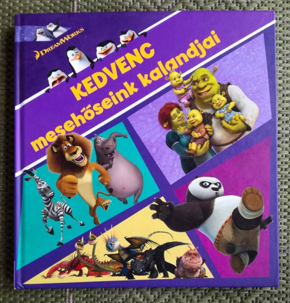 Kedvenc mesehseink kalandjai - Madagaszkr, Shrek, Kung Fu Panda