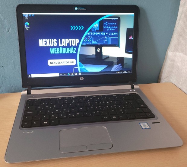 Kedvez r! HP 430 G3 laptop (13,5/i5-G6/8GB/128SSD/Magyar)