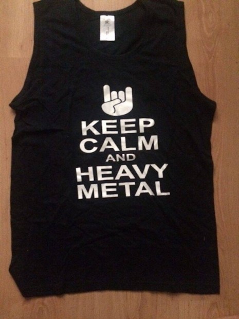 Keep calm and heavy metal - trik, j, uniszex