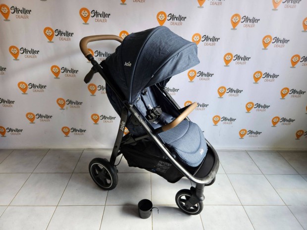 Kék Joie Mytrax Pro babakocsi pohártartóval szép állapotban
