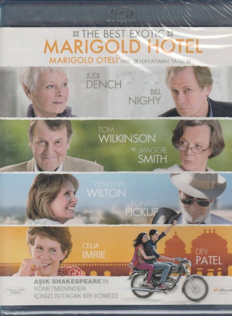 Keleti nyugalom - Marigold Hotel Blu-Ray (bontatlan)