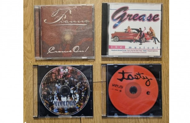 Kelis, Grease, Mamma Mia, Fiana CD-k