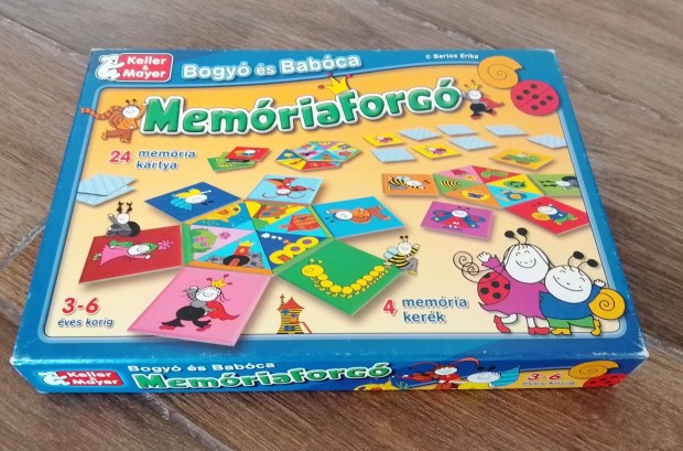 Keller&Mayer Bogyó és Babóca - Memóriaforgó társasjáték