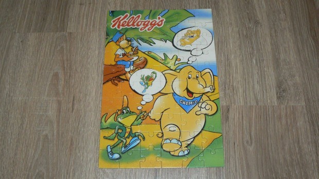 Kellogg's állatos kirakó puzzle Hibátlan!