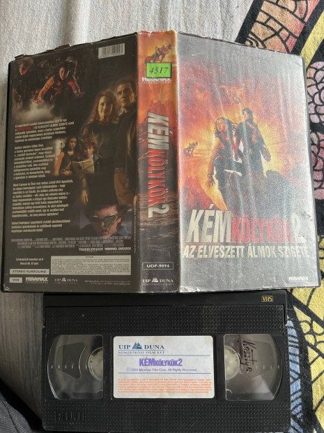 Kémkölykök 2 vhs film k