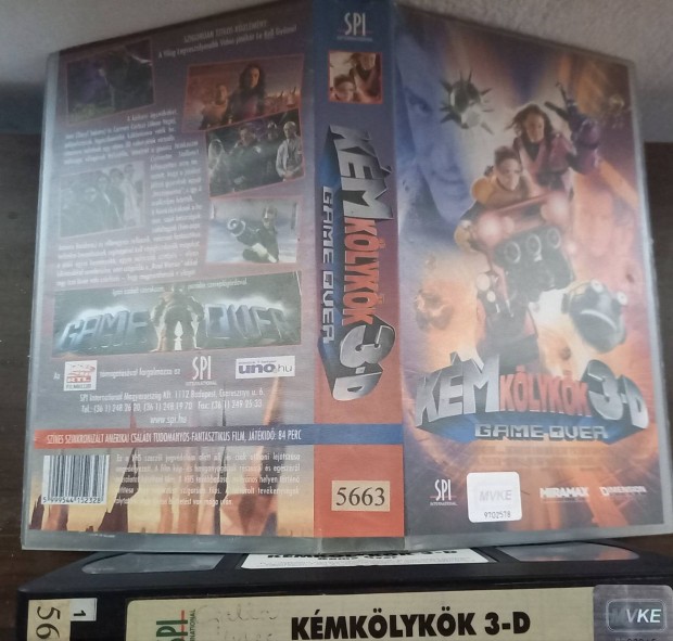 Kmklykk 3d- kaland vhs - Sylvester Stallone