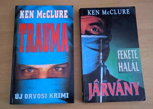 Ken Mcclure 2 ktete: Trauma/Jrvny-Fekete hall