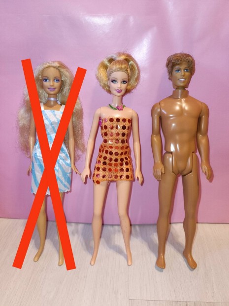 Ken , Barbie barbi baba babk