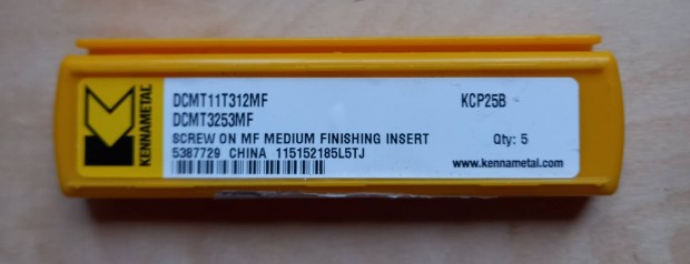 Kennametal kemnyfmlapka - Eszterga bettek