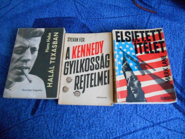 Kennedy gyilkossg knyvek csomag