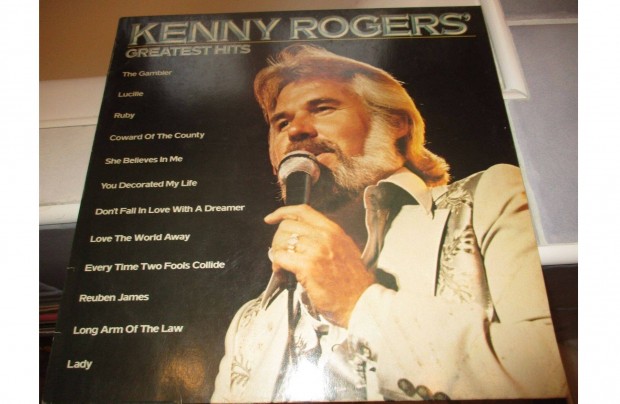 Kenny Rogers bakelit hanglemezek eladk