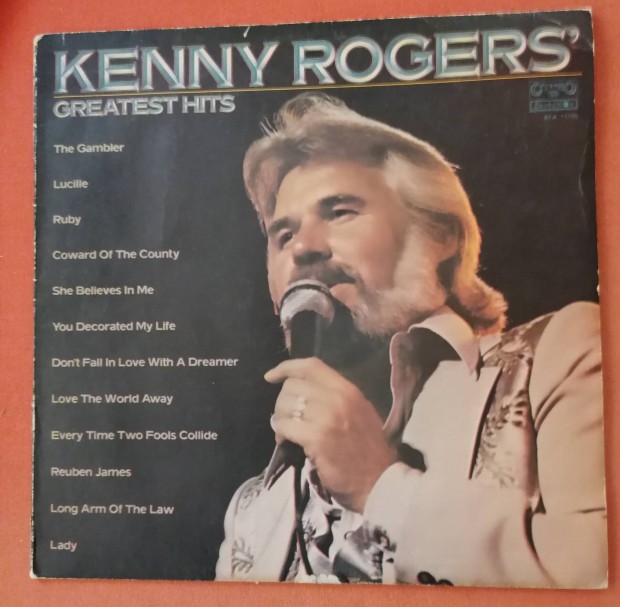 Kenny Rogers bakelit lemez jó állapotú gyűjteményből eladó 