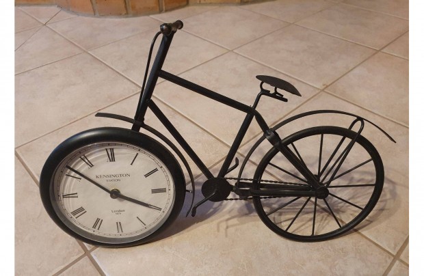 Kensington Hermle asztali óra kerékpár alakú fém Germany Ingyen GLS