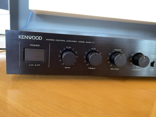 Kenwood Basic C1 sztereo elerst preamp MC MM phono USA