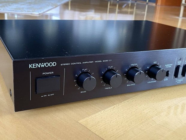 Kenwood Basic C1 sztereo elerst preamp MC MM phono 
