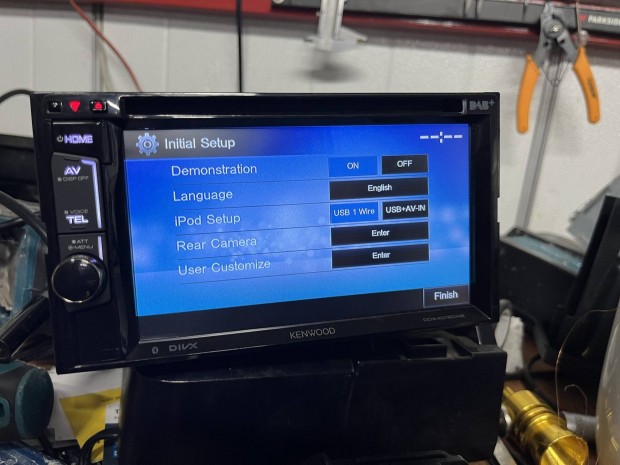 Kenwood DDX 4016DAB 2 din rádió fejegység
