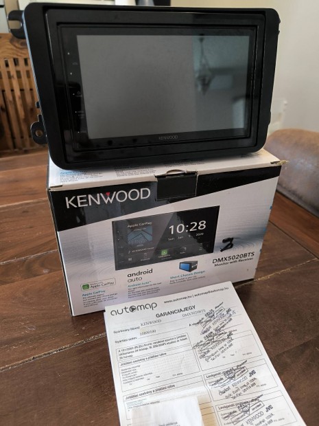 Kenwood DMX5020 fejegysg vw bept szettel