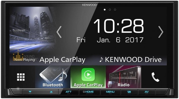 Kenwood DMX7017DABS Apple Carplay, Android Auto Bluetooth auts 