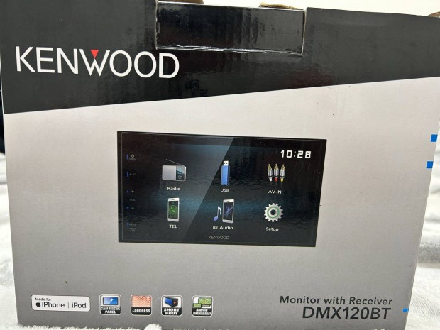 Kenwood DMX-120BT multimédia autóhifi