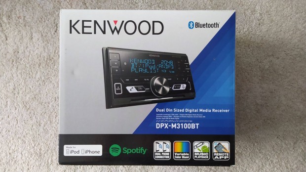 Kenwood Dpx-M3100BT bluetooth 2 din autrdi