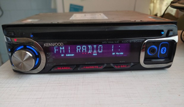 Kenwood KDC-BT6044 fejegysg, autrdi, Bluetooth, AUX, CD 