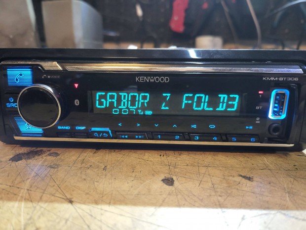 Kenwood Kmm-BT306 fejegység (BT/Usb/Aux)