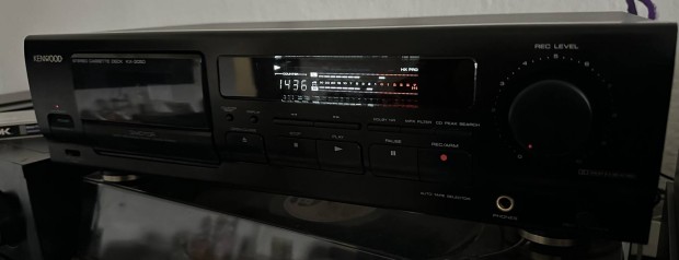 Kenwood Kx-3050, 3 motoros magndeck gynyr llapotban