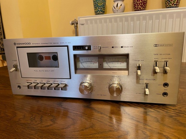 Kenwood Kx-830 vintage japán kazettás deck megkímélt állapotban