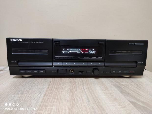 Kenwood Kx-W4070  magn deck, technics cd