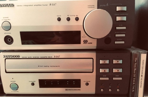 Kenwood R-SA7, DP-SA7, X-SA7 micro mini hifi