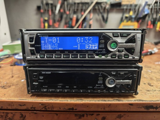 Kenwood autórádiók KDC-5090R felújítva.