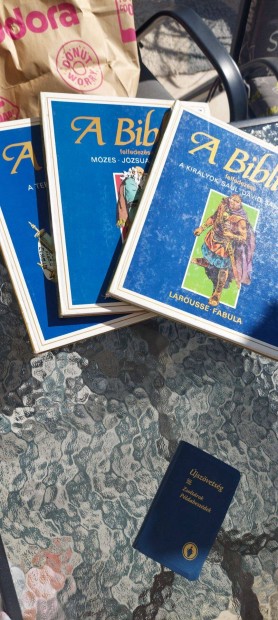Képes biblia gyerekeknek 3 részes eladó Pécs