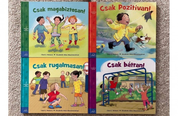Képes vagyok rá c. könyvsorozat (4 db) - eredeti állapotú