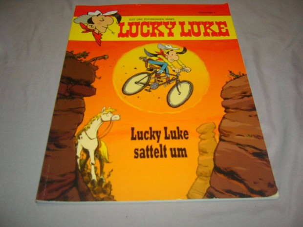 Kpregny - Lucky Luke - Nmet Nyelv! 2 db