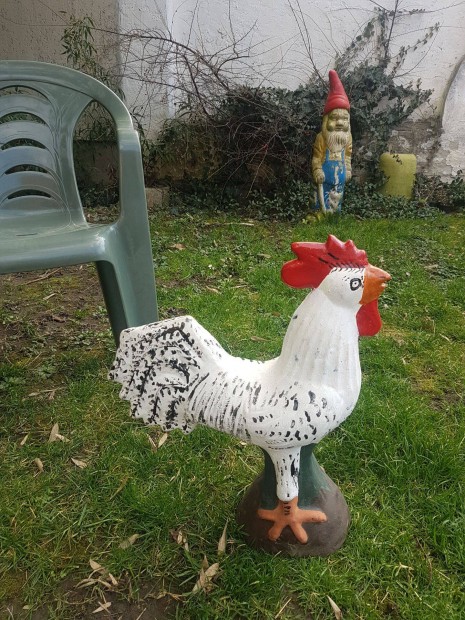 Kerámia kakas kültérre 51 cm