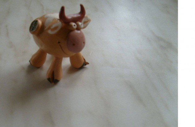 Kerámia vicces boci figura 6 cm - Új