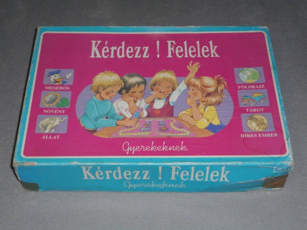 Krdezz! Felelek Gyerekeknek Retro Rgi trsasjtk