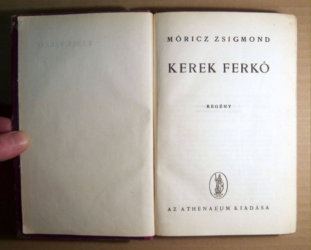 Kerek Ferk (Mricz Zsigmond) 1939 (8kp+tartalom)