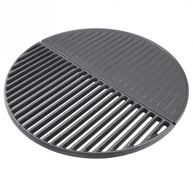 Kerek �nt�ttvas grillr�cs �s s�t�lap 54,5cm XXL KAMADO-hoz