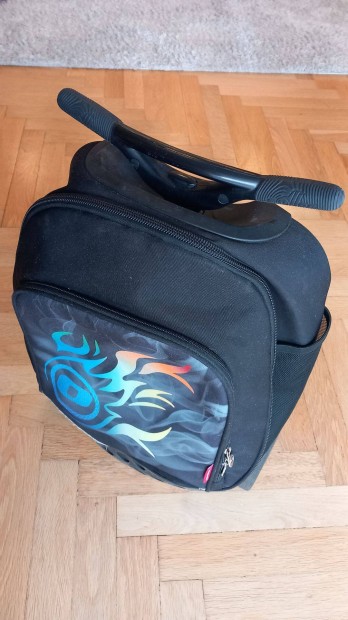 Kerekes iskolatska, utaztska, Nikidom Roller UP XL Wild Fire (27 l)