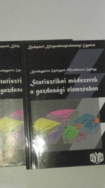 Kerkgyrt - Mundrucz Statisztikai mdszerek a gazdasgi