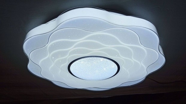 Kerekitett nyolc szögletű 50cm nagy fényerejű mennyezeti led lámpa