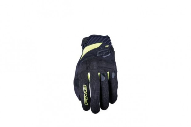 Kerékpáros kesztyűk Street Five RS3 Evo fekete / neon sárga S